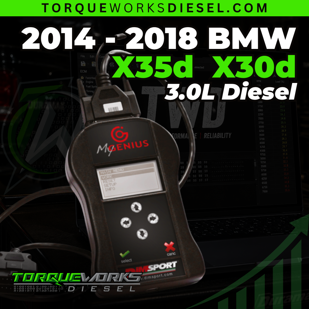 2014 - 2018 BMW X35d X30d 3.0L Diesel