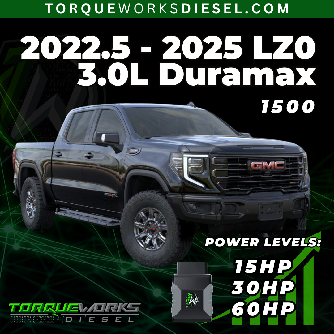 2022.5 -2025 LZ0 3.0L Duramax 1500 | HP Tuners