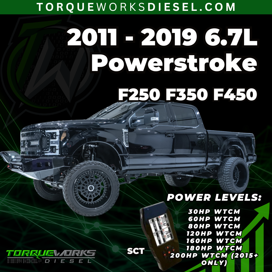 2011 - 2019 6.7L Powerstroke F250 F350 F450 F550 | SCT