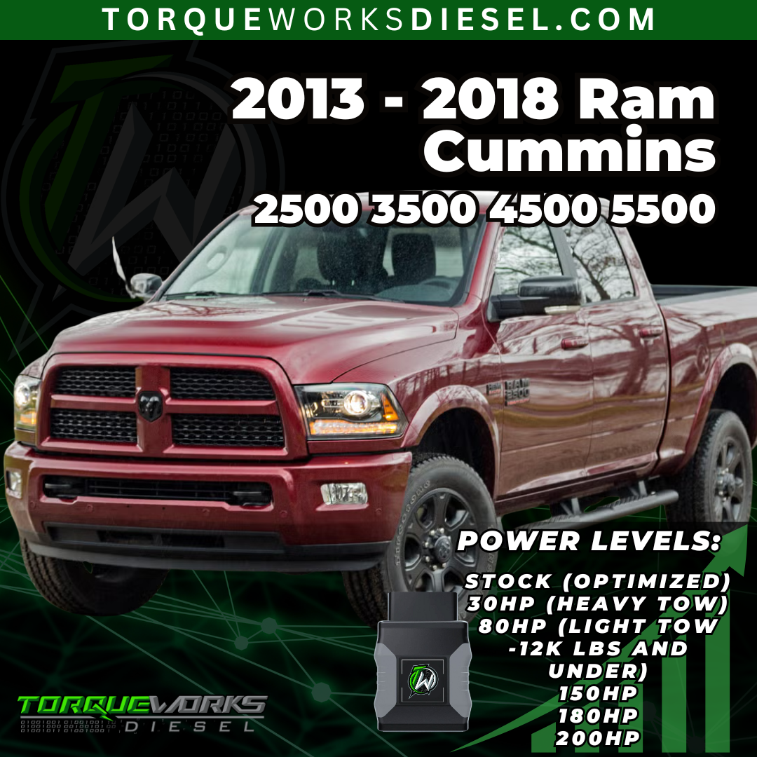 2013 - 2018 Ram Cummins 2500 3500 4500 5500 | HP Tuners
