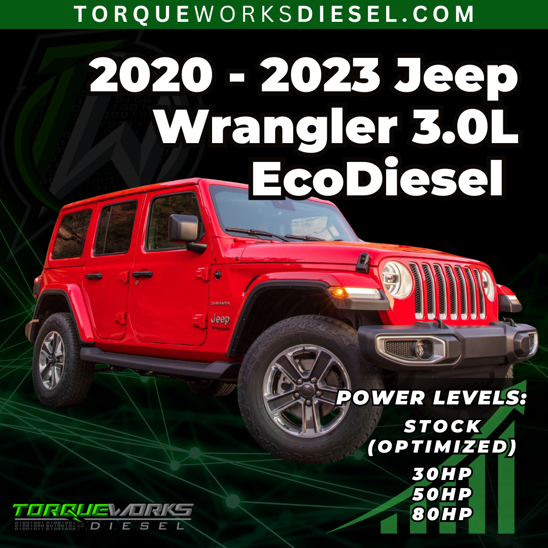 2020 - 2023 Jeep Wrangler 3.0L EcoDiesel | Bench Flash