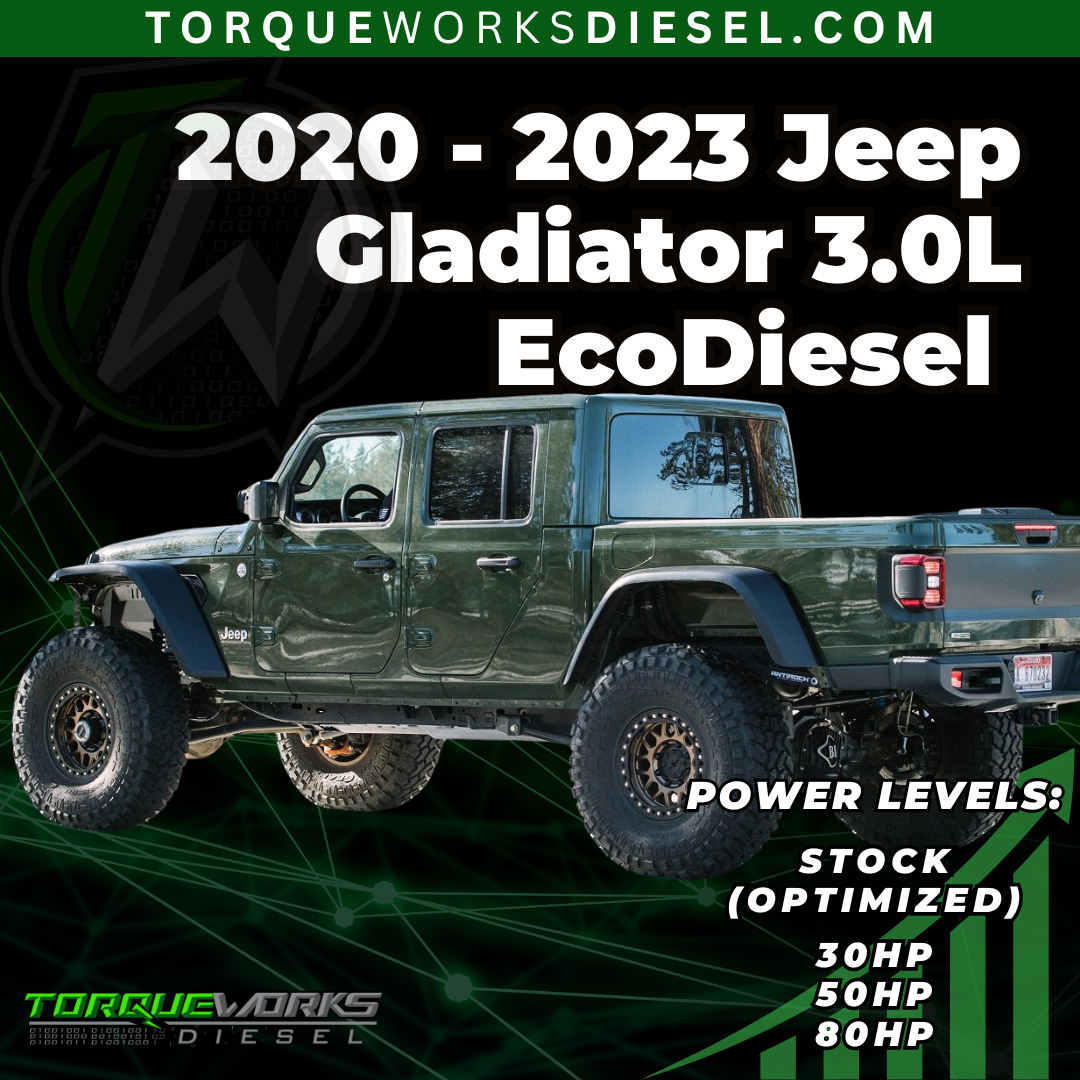2020 - 2023 Jeep Gladiator 3.0L EcoDiesel | Bench Flash