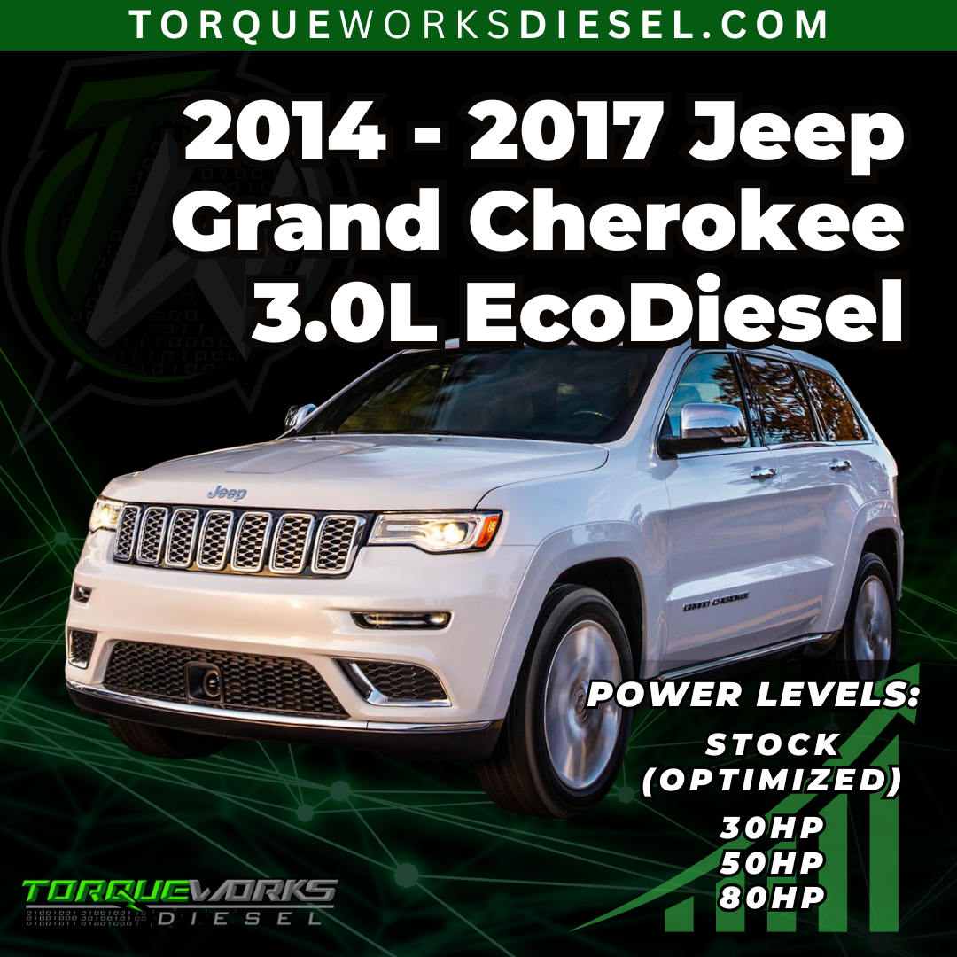 2014 - 2019 Jeep Grand Cherokee 3.0L EcoDiesel | Bench Flash