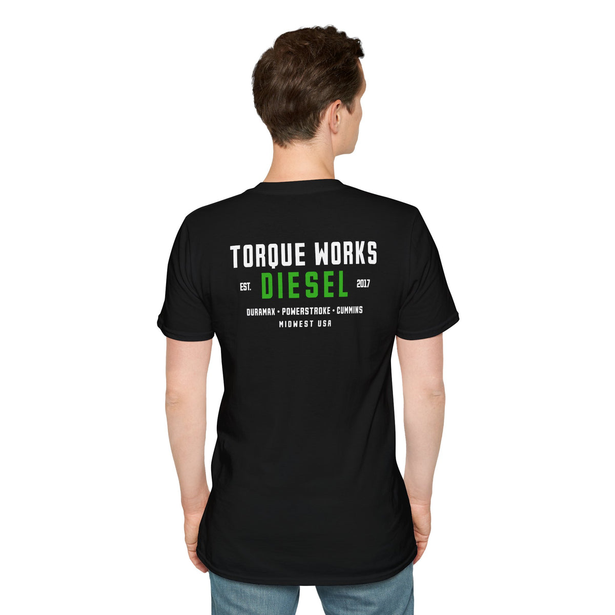 Torque Works Diesel T-Shirt | Shop Logo, Crew Tee