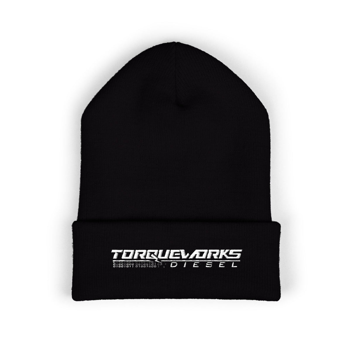 Torque Works Diesel Embroidered Cuffed Beanie