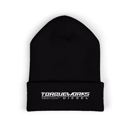 Torque Works Diesel Embroidered Cuffed Beanie