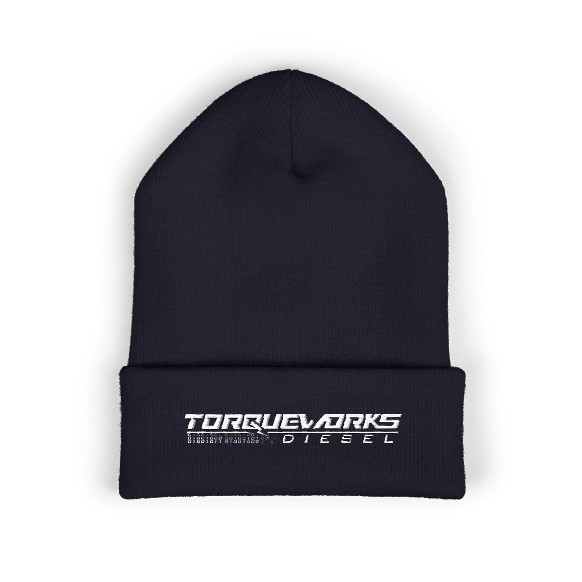 Torque Works Diesel Embroidered Cuffed Beanie