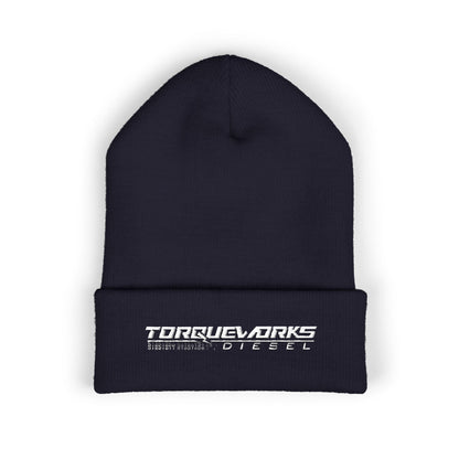 Torque Works Diesel Embroidered Cuffed Beanie