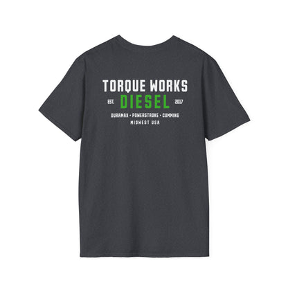 Torque Works Diesel T-Shirt | Shop Logo, Crew Tee