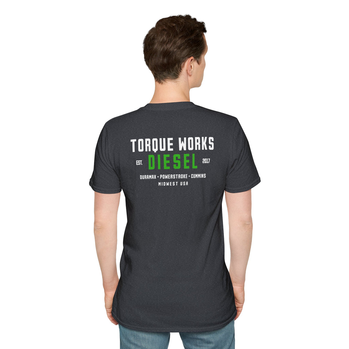 Torque Works Diesel T-Shirt | Shop Logo, Crew Tee
