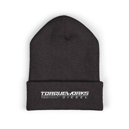 Torque Works Diesel Embroidered Cuffed Beanie
