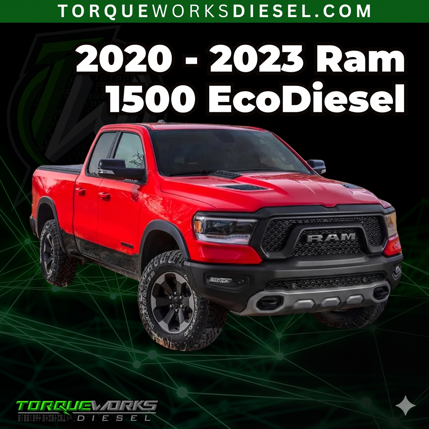 2020 - 2023 Ram 1500 EcoDiesel | Bench Flash