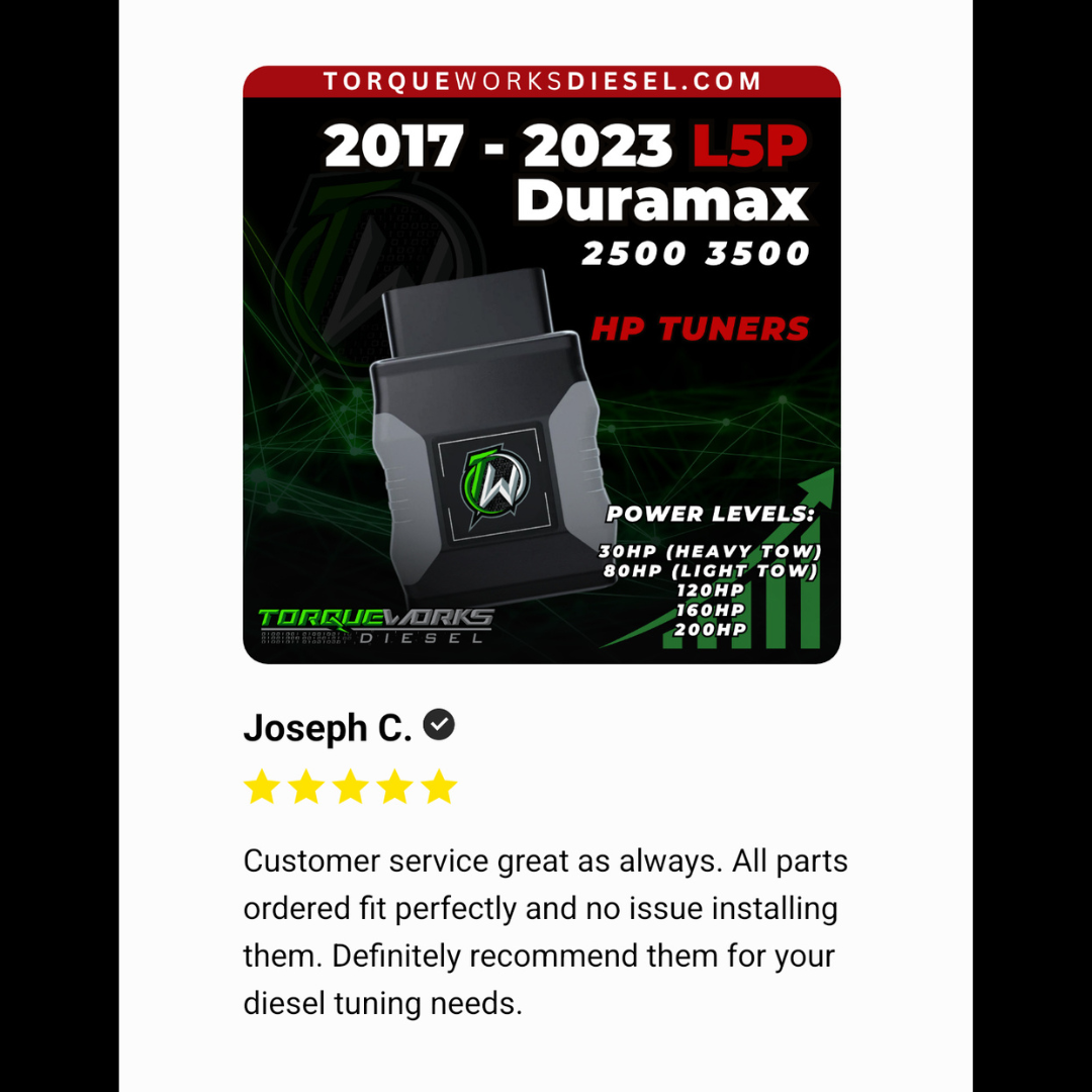 2017 - 2023 L5P Duramax  2500 3500 | Pickup and Cab Chassis | HP Tuners