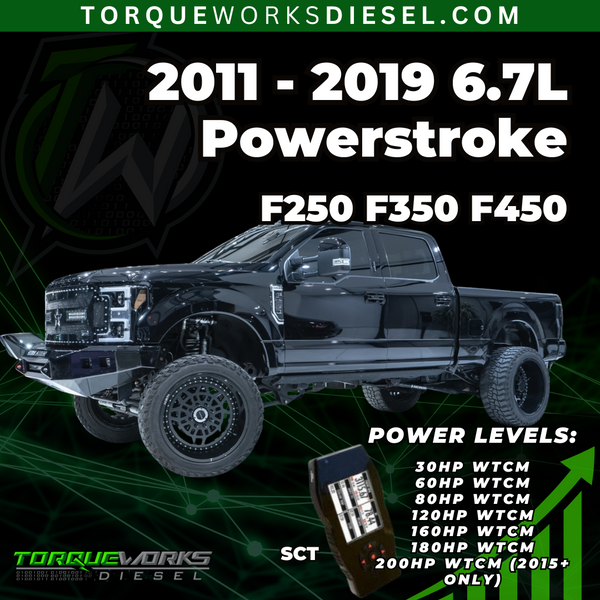 2011 - 2019 6.7L Powerstroke F250 F350 F450 F550 | SCT – Torque
