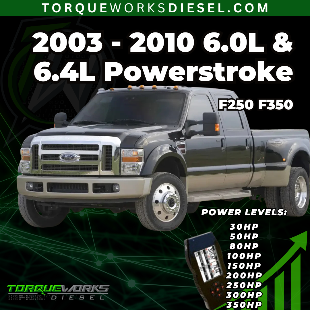 2003 - 2010 6.0L 6.4L Powerstroke F250 F350 | SCT