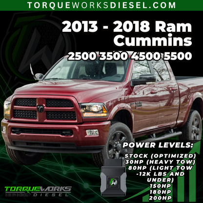 2013 - 2018 Ram Cummins 2500 3500 4500 5500 | HP Tuners
