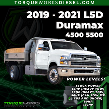 2019 - 2021 L5D Duramax 4500 5500  | HP Tuners