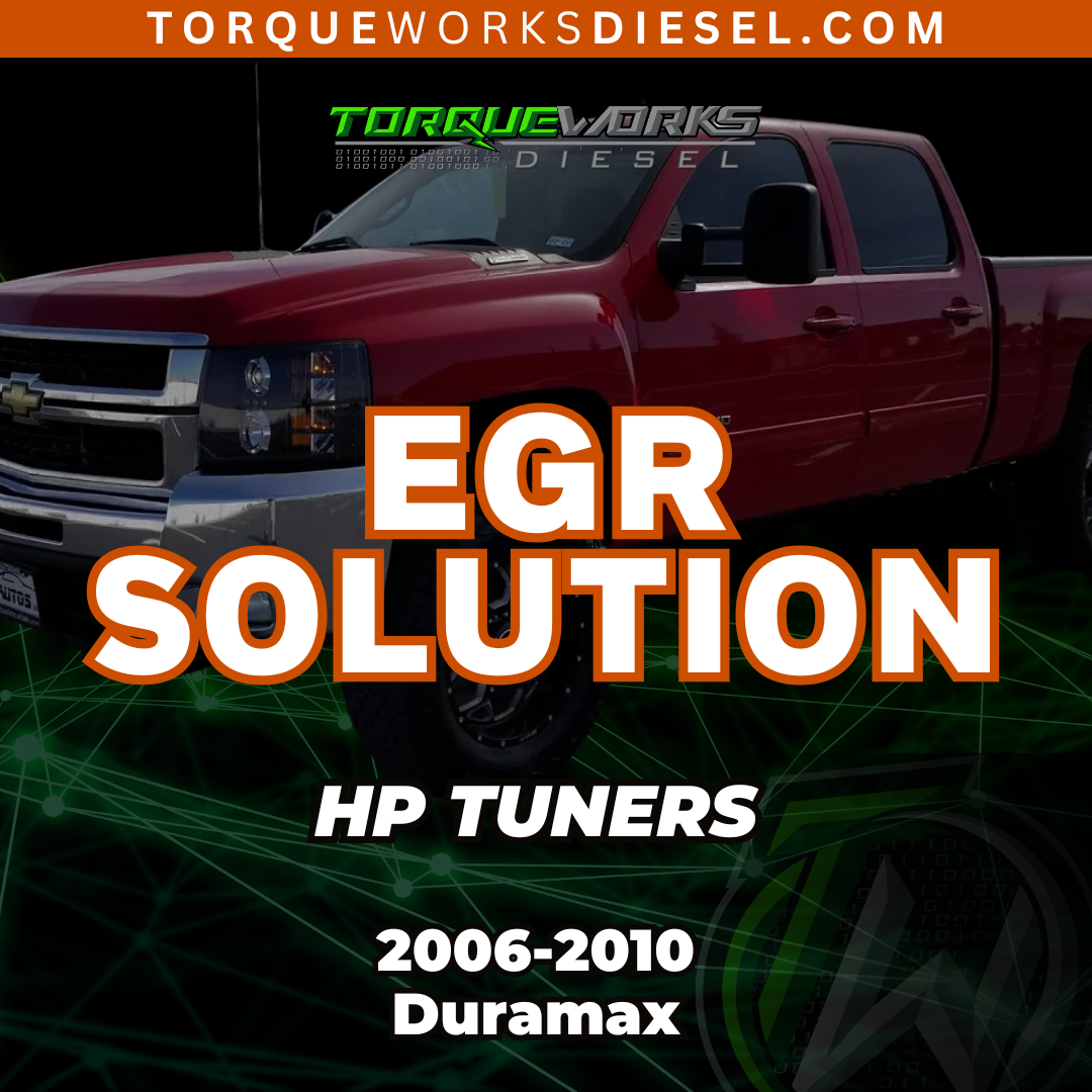 2006-10 Duramax EGR Solution [hp]