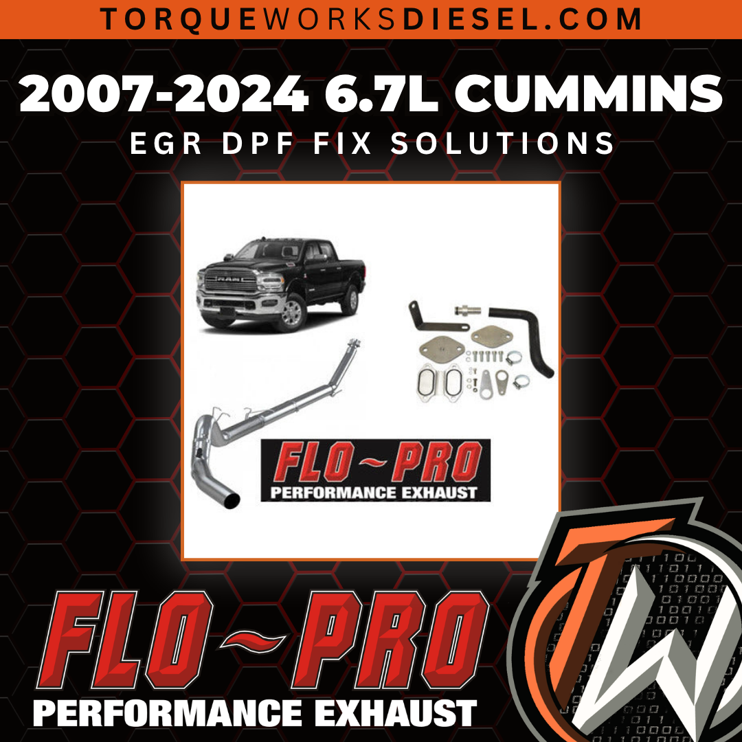 2007 - 2024 6.7L Cummins | Pickup | EGR DPF Fix Solutions