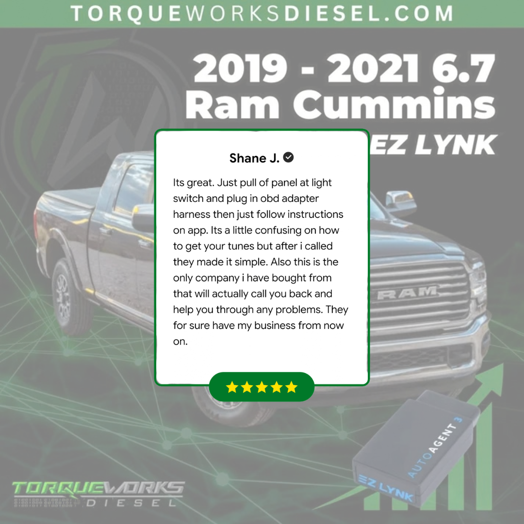 2019 - 2021 6.7L Ram Cummins 2500 3500 4500 5500 | EZ Lynk
