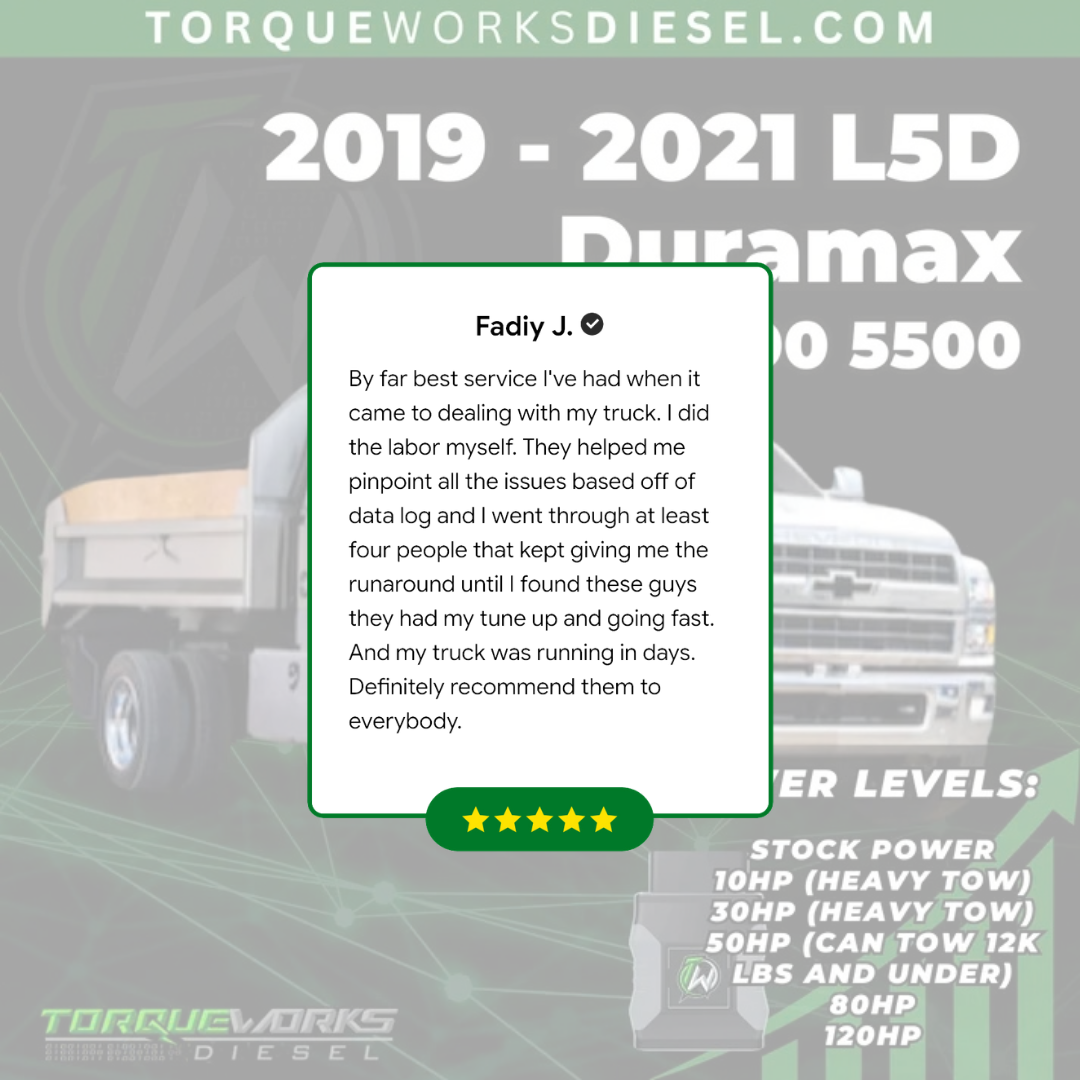 2019 - 2023 L5D Duramax 4500 5500 6500  | HP Tuners