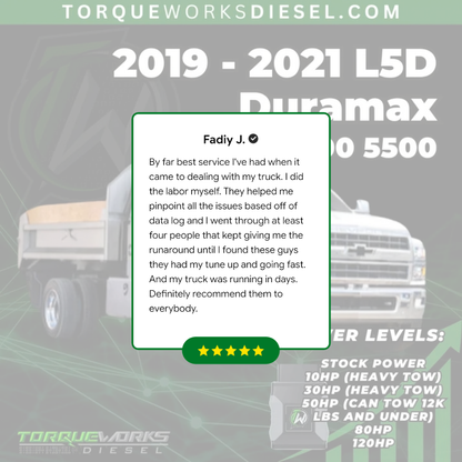 2019 - 2023 L5D Duramax 4500 5500 6500  | HP Tuners