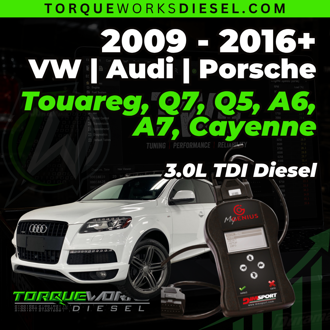 2009 - 2016+ VW Audi Porsche 3.0L TDI Touareg, Q7, Cayenne, Q5, A6, A7