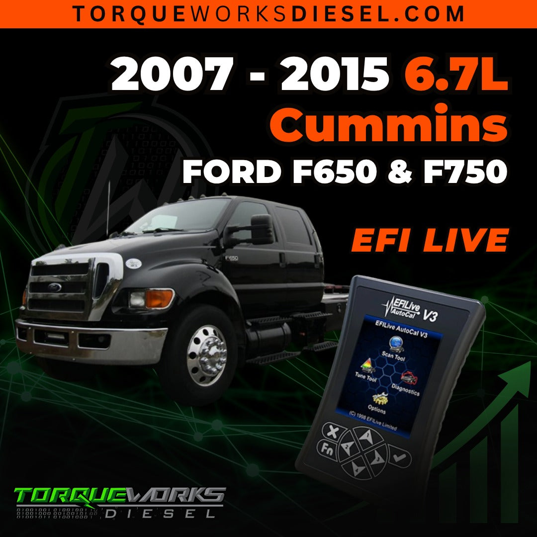 2007-2015 Ford F650/ F750 Cummins 6.7L HD | EFI Live